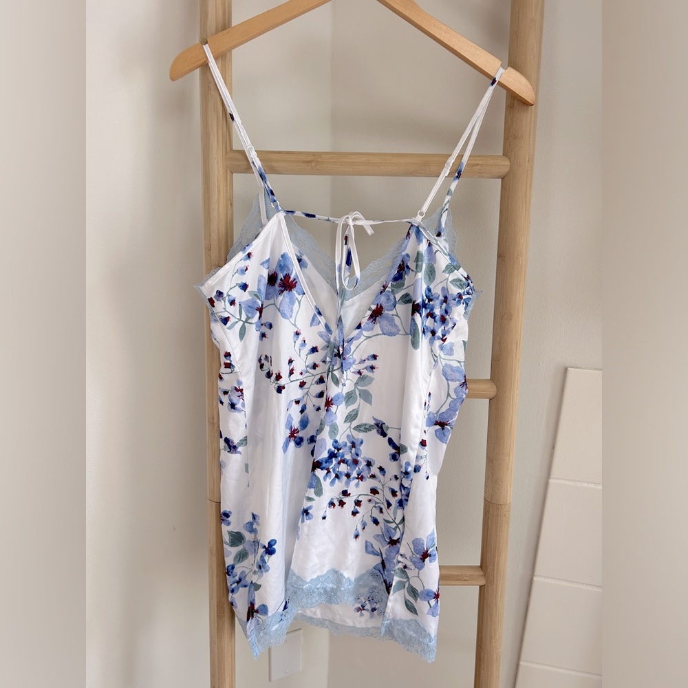 In Bloom Satin Slip Nightgown